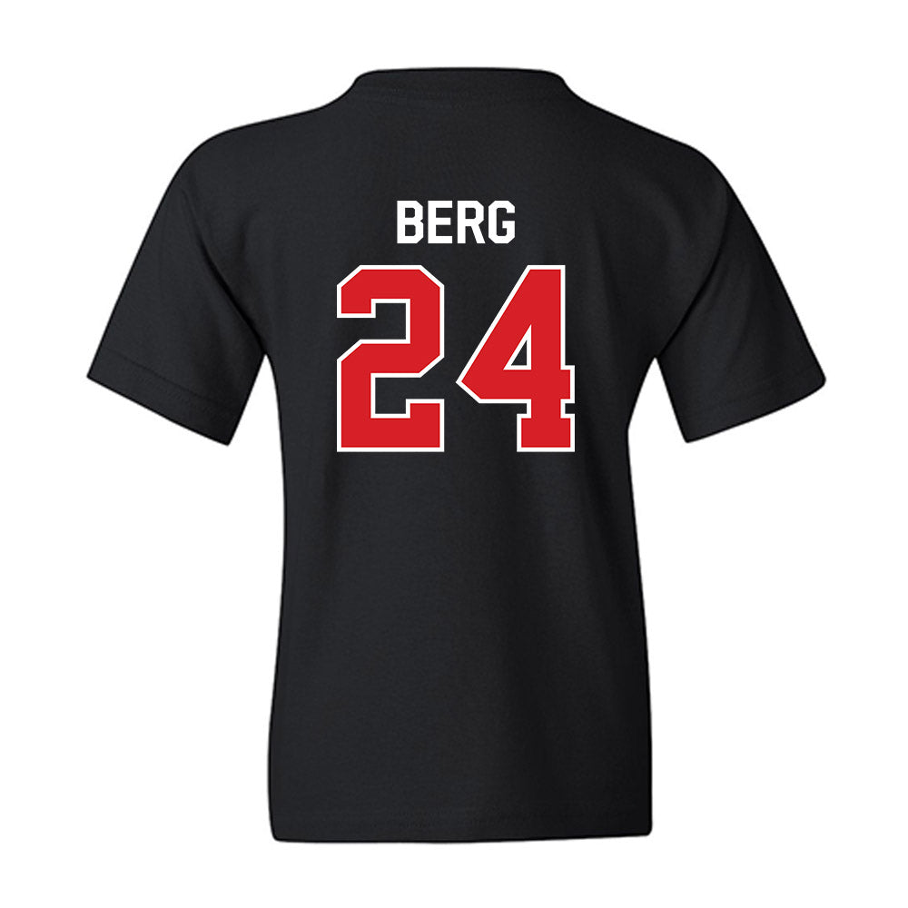 Davidson - NCAA Football : Brodey Berg - Classic Fashion Shersey Youth T-Shirt-1