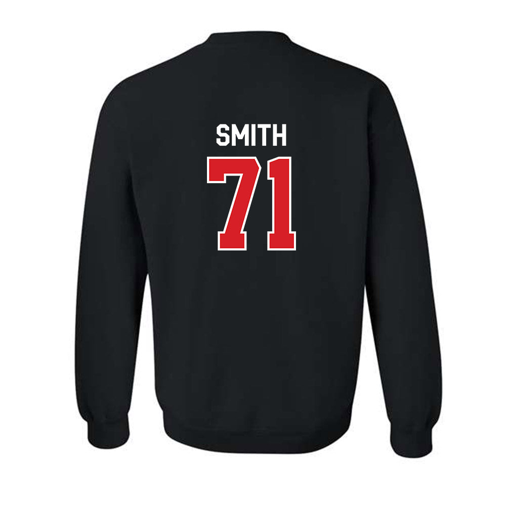 Davidson - NCAA Football : Cole Smith - Classic Fashion Shersey Crewneck Sweatshirt-1
