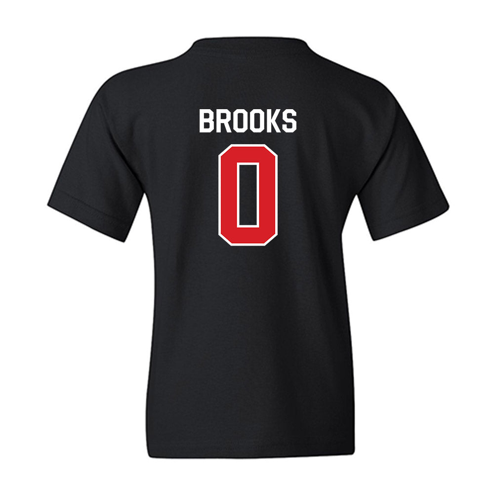 Davidson - NCAA Football : Hunter Brooks - Classic Fashion Shersey Youth T-Shirt-1