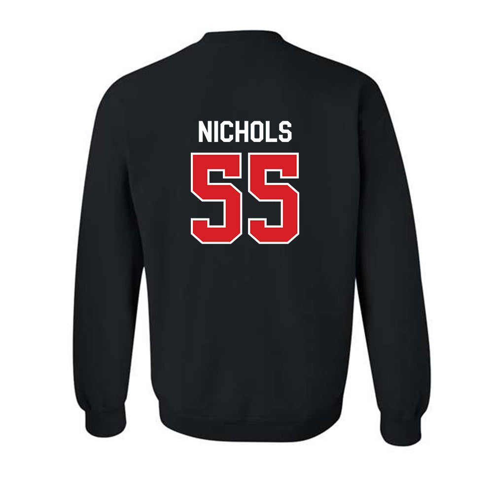 Davidson - NCAA Football : Parker Nichols - Classic Fashion Shersey Crewneck Sweatshirt-1
