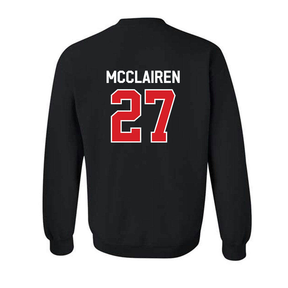 Davidson - NCAA Football : Revis McClairen - Classic Fashion Shersey Crewneck Sweatshirt-1