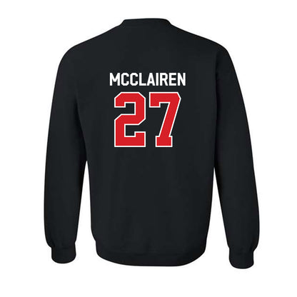 Davidson - NCAA Football : Revis McClairen - Classic Fashion Shersey Crewneck Sweatshirt-1