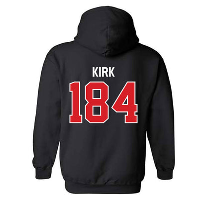 Davidson - NCAA Wrestling : Cody Kirk - Classic Fashion Shersey Hooded Sweatshirt-1