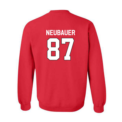 Davidson - NCAA Football : Cal Neubauer - Classic Fashion Shersey Crewneck Sweatshirt-1