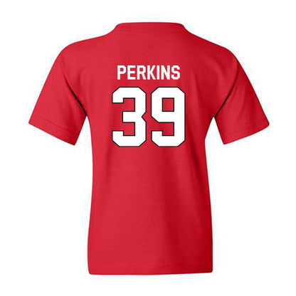 Davidson - NCAA Baseball : Wilson Perkins - Classic Fashion Shersey Youth T-Shirt-1