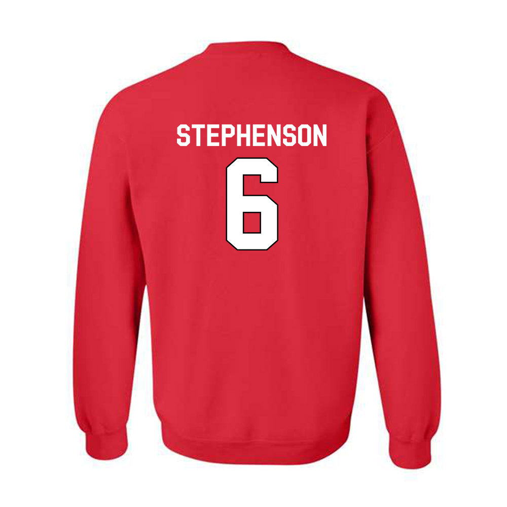 Davidson - NCAA Women's Lacrosse : Skylar Stephenson - Classic Fashion Shersey Crewneck Sweatshirt-1