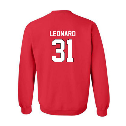 Davidson - NCAA Football : Michael Leonard - Classic Fashion Shersey Crewneck Sweatshirt