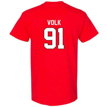 Davidson - NCAA Football : Will Volk - Classic Fashion Shersey T-Shirt-1