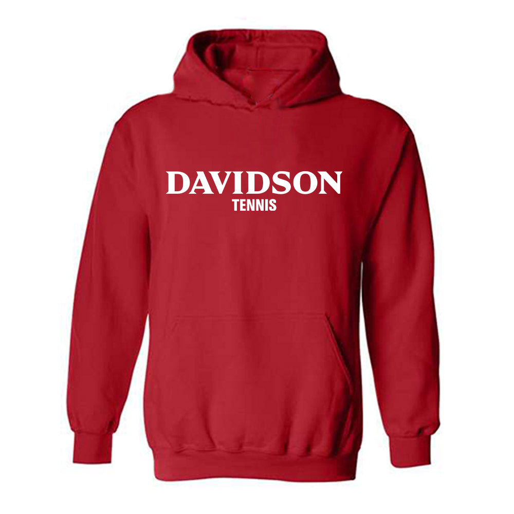 Davidson - NCAA Women's Tennis : Ellie Hammond - Classic Fashion Shersey Hooded Sweatshirt-0