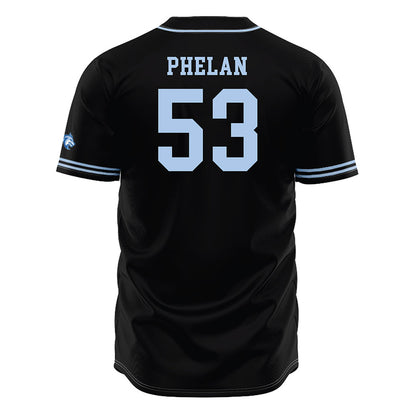 SSU - NCAA Baseball : Riley Phelan - Black Jersey-1