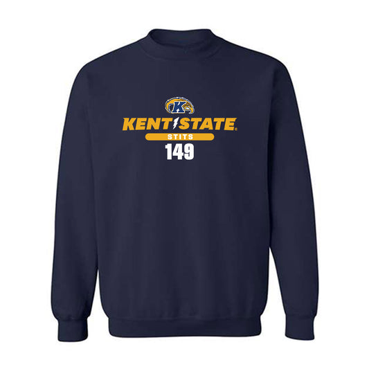 Kent State - NCAA Wrestling : Silas Stits - Classic Fashion Shersey Crewneck Sweatshirt-0