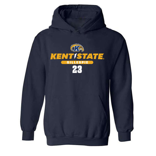Kent State - NCAA Men's Basketball : Delrecco Gillespie - Classic Fashion Shersey Hooded Sweatshirt-0