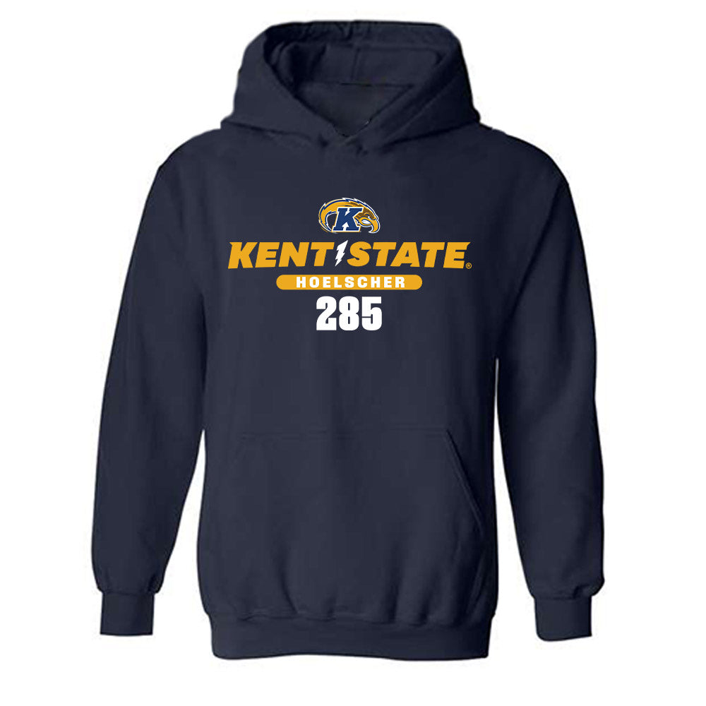 Kent State - NCAA Wrestling : Billy Hoelscher - Classic Fashion Shersey Hooded Sweatshirt-0
