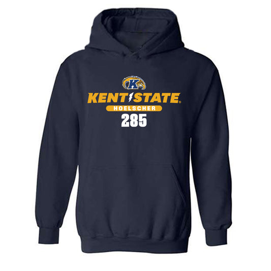 Kent State - NCAA Wrestling : Billy Hoelscher - Classic Fashion Shersey Hooded Sweatshirt-0
