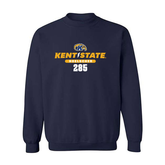 Kent State - NCAA Wrestling : Billy Hoelscher - Classic Fashion Shersey Crewneck Sweatshirt-0
