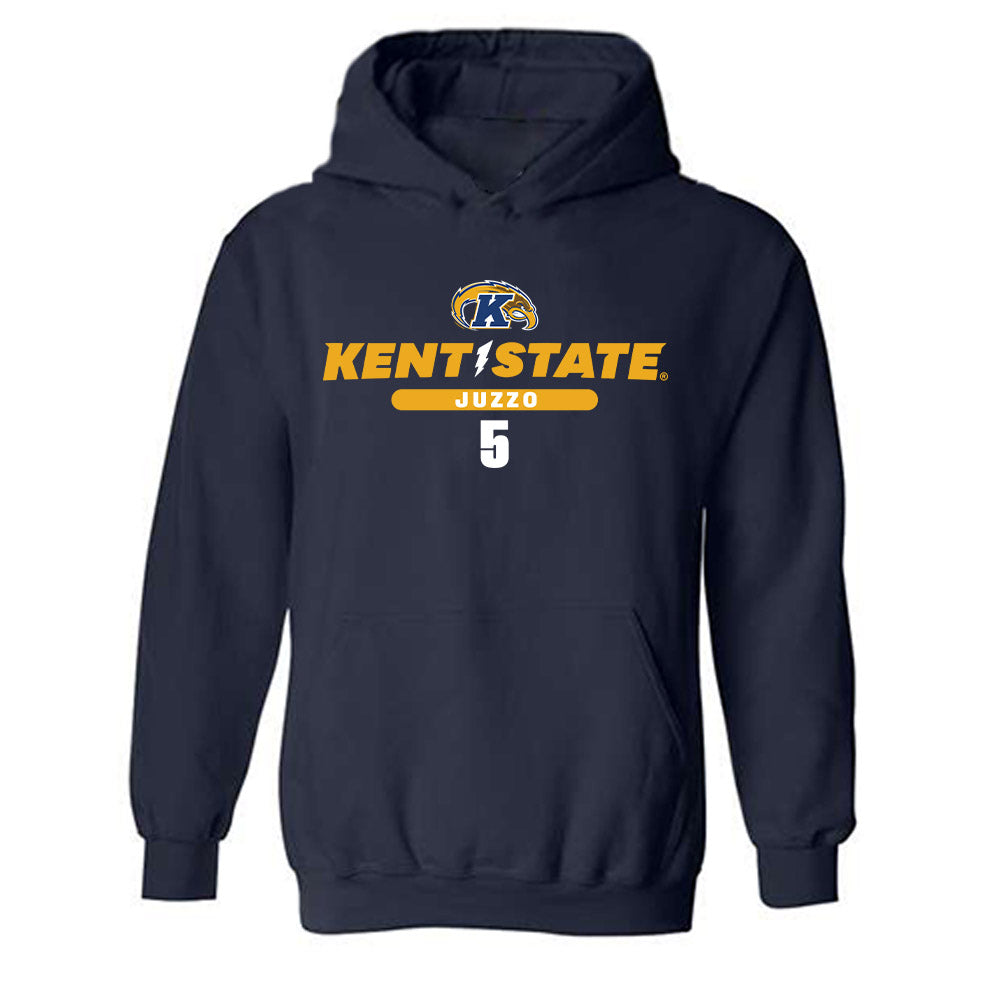 Kent State - NCAA Women's Basketball : Bianca Juzzo - Classic Fashion Shersey Hooded Sweatshirt-0