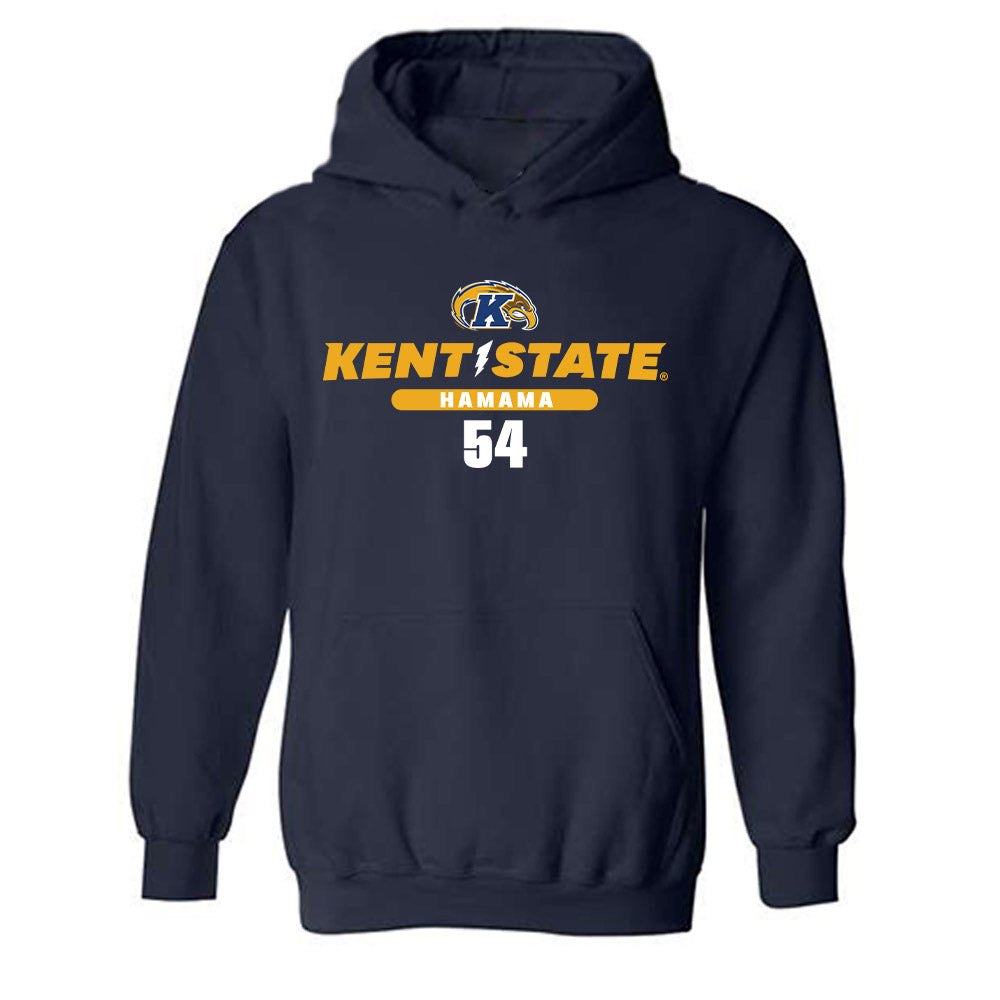 Kent State - NCAA Men's Basketball : Omer Hamama - Classic Fashion Shersey Hooded Sweatshirt-0