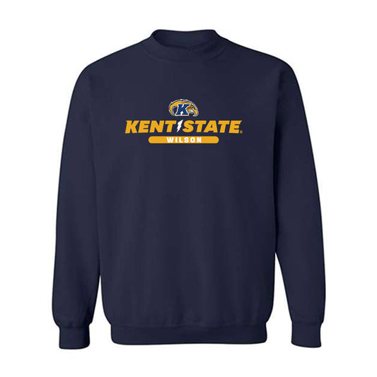 Kent State - NCAA Men's Track & Field : Jayden Wilson - Classic Fashion Shersey Crewneck Sweatshirt-0