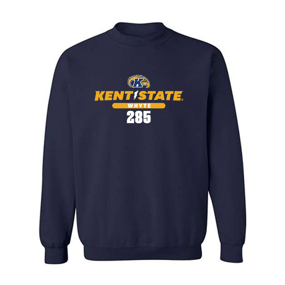 Kent State - NCAA Wrestling : Colin Whyte - Classic Fashion Shersey Crewneck Sweatshirt-0