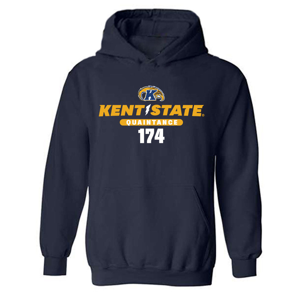Kent State - NCAA Wrestling : Braxton Quaintance - Classic Fashion Shersey Hooded Sweatshirt-0