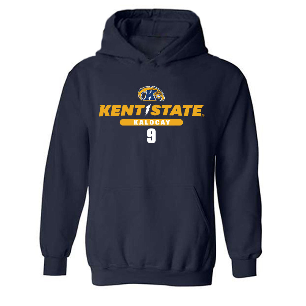 Kent State - NCAA Women's Basketball : Rylee Kalocay - Classic Fashion Shersey Hooded Sweatshirt-0