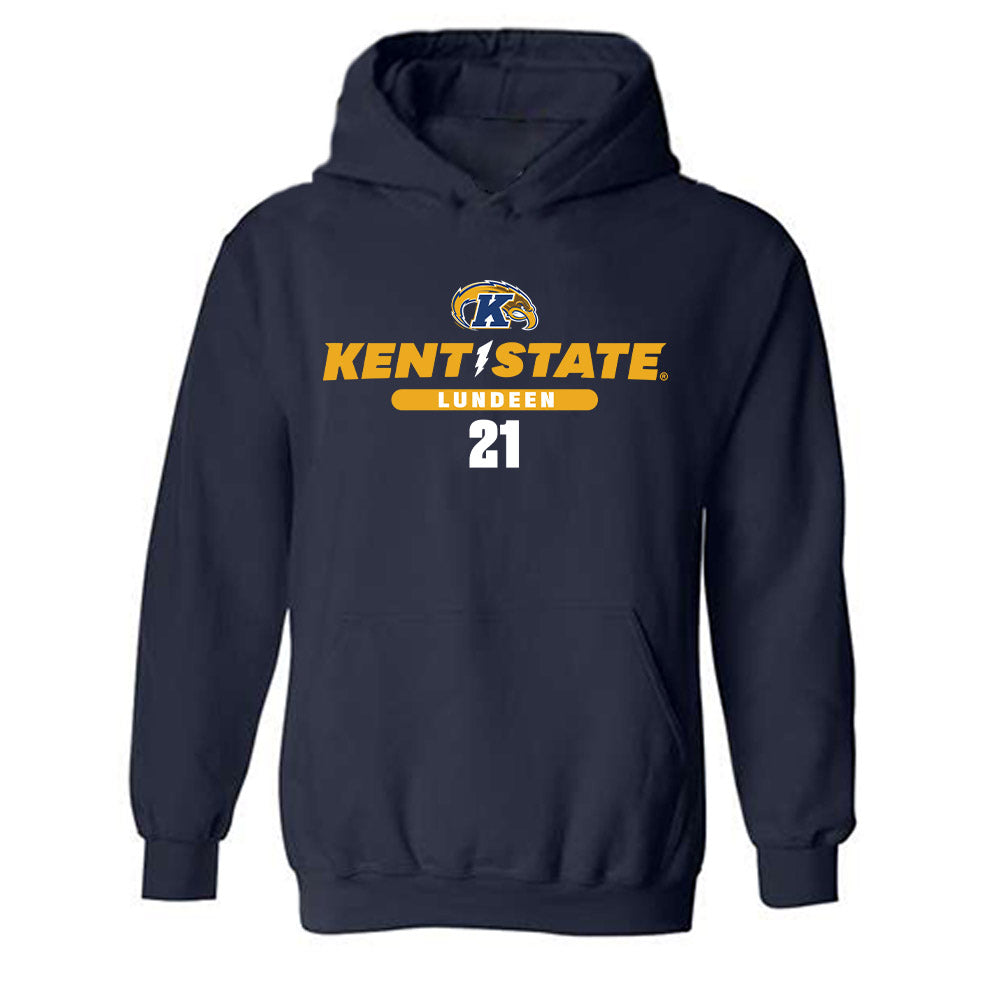 Kent State - NCAA Women's Lacrosse : Lizzie Lundeen - Classic Fashion Shersey Hooded Sweatshirt-0