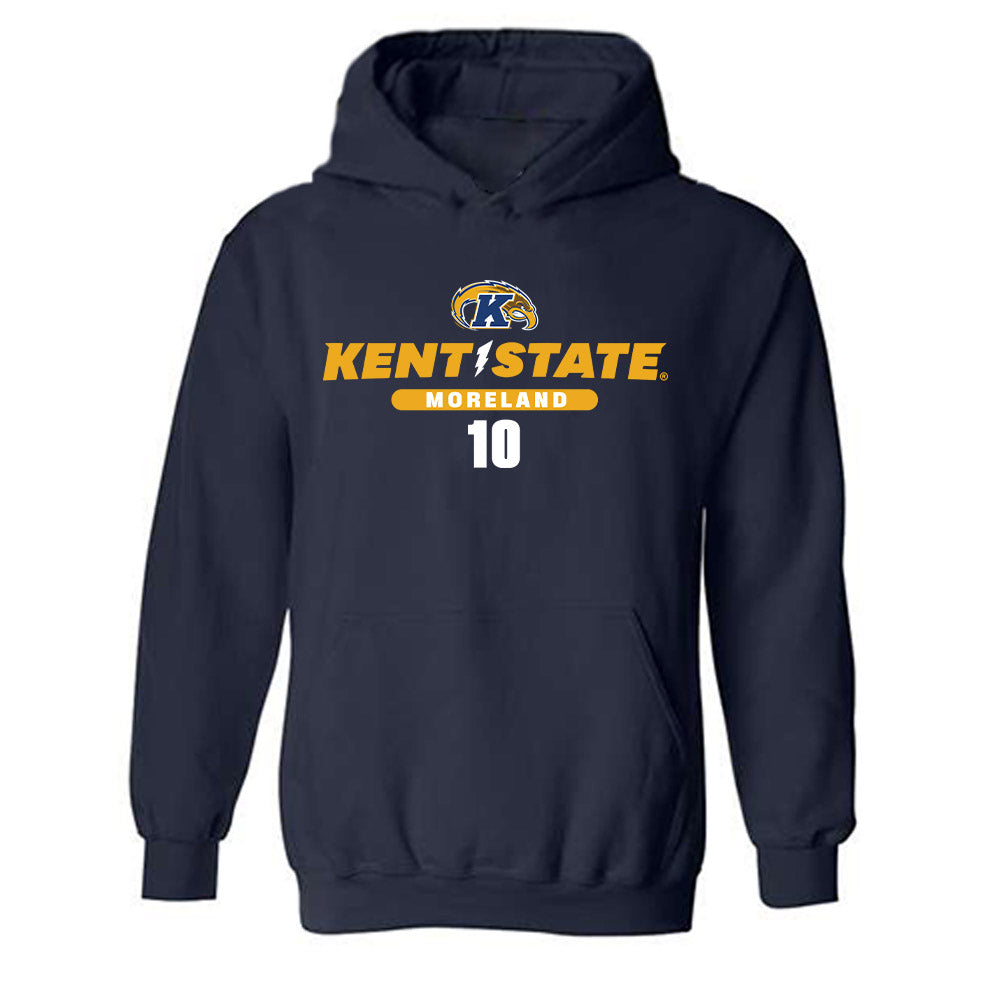 Kent State - NCAA Women's Volleyball : Macie Moreland - Classic Fashion Shersey Hooded Sweatshirt-0