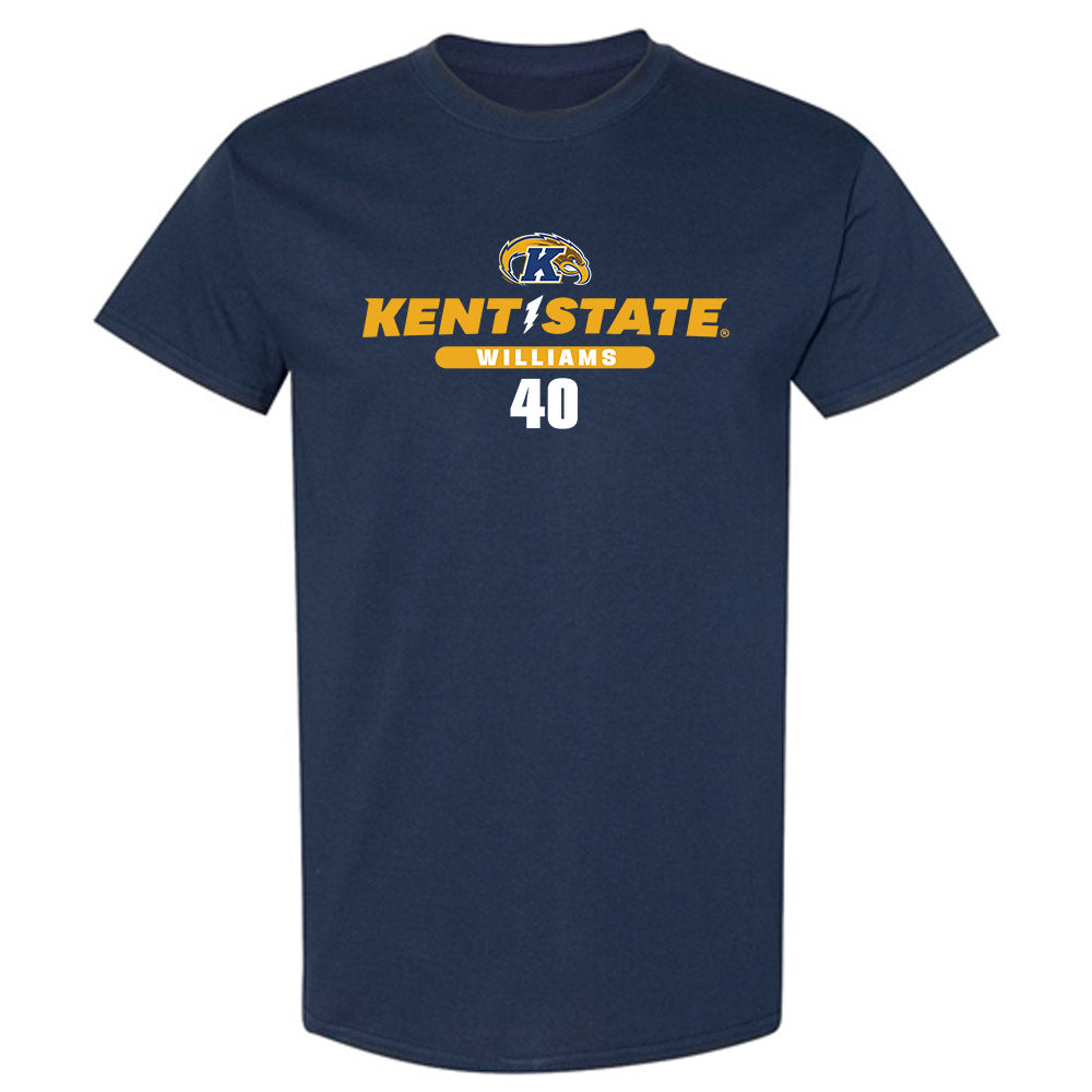 Kent State - NCAA Baseball : Peyton Williams - Classic Fashion Shersey T-Shirt-0