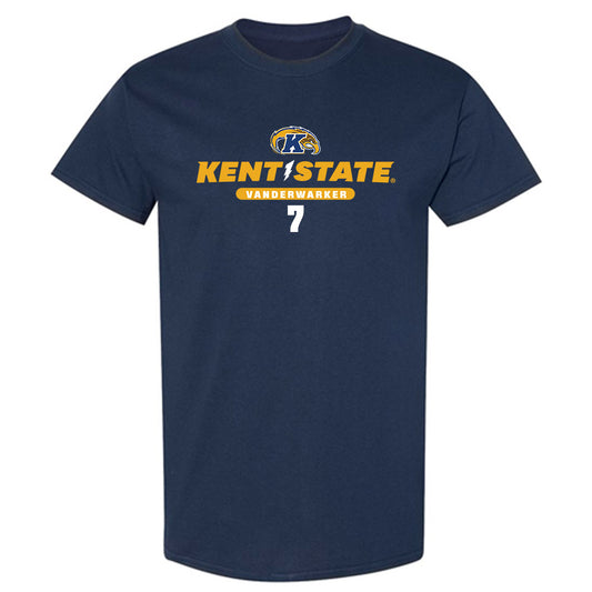 Kent State - NCAA Men's Basketball : Landon Vanderwarker - Classic Fashion Shersey T-Shirt-0