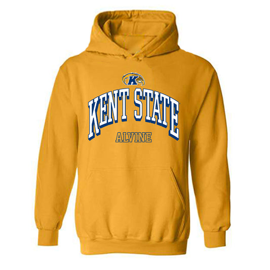 Kent State - NCAA Women's Gymnastics : Nene Alvine - Classic Fashion Shersey Hooded Sweatshirt-0