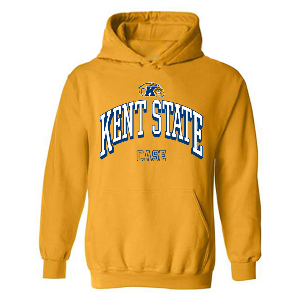 Kent State - NCAA Men's Track & Field : Luigi Case - Classic Fashion Shersey Hooded Sweatshirt-0