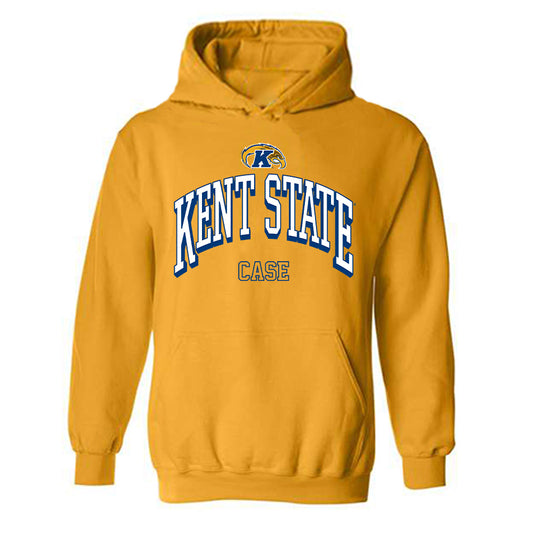 Kent State - NCAA Men's Track & Field : Luigi Case - Classic Fashion Shersey Hooded Sweatshirt-0