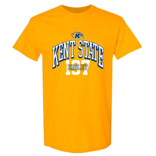 Kent State - NCAA Wrestling : Mason Higley - Classic Fashion Shersey T-Shirt-0