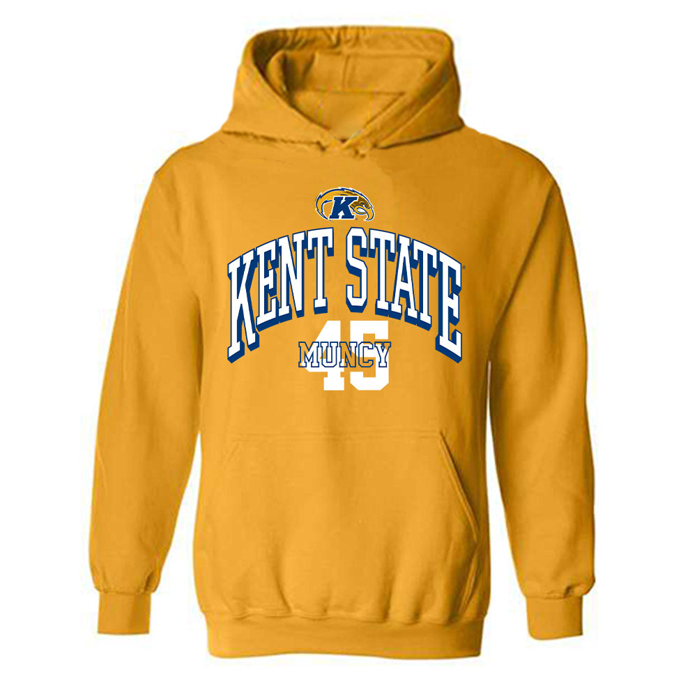 Kent State - NCAA Baseball : Nate Muncy - Classic Fashion Shersey Hooded Sweatshirt-0