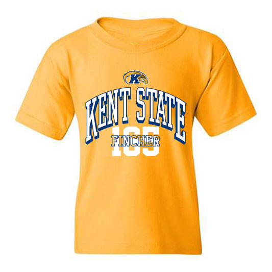 Kent State - NCAA Wrestling : Jordan Fincher - Classic Fashion Shersey Youth T-Shirt-0