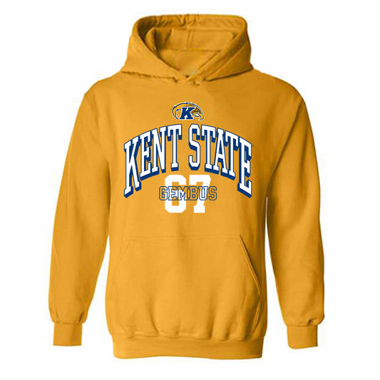 Kent State - NCAA Football : Max Gembus - Classic Fashion Shersey Hooded Sweatshirt-0