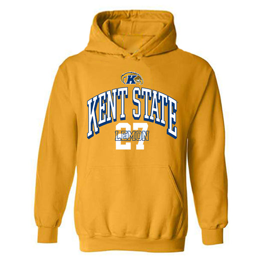 Kent State - NCAA Football : Lennox Lemon - Classic Fashion Shersey Hooded Sweatshirt-0