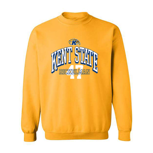 Kent State - NCAA Football : Andy Rickelman - Classic Fashion Shersey Crewneck Sweatshirt-0