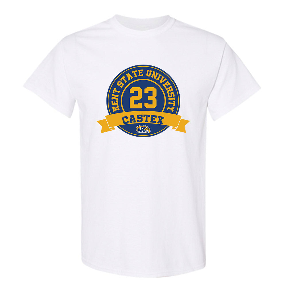 Kent State - NCAA Football : Ezekiel Castex - Classic Fashion Shersey T-Shirt-0
