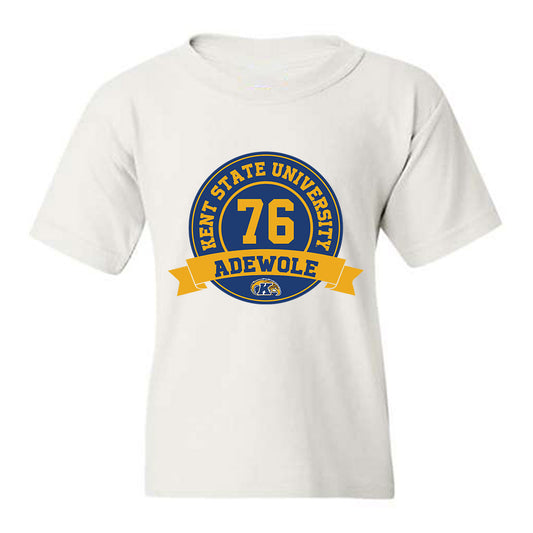Kent State - NCAA Football : Mofe Adewole - Classic Fashion Shersey Youth T-Shirt-0