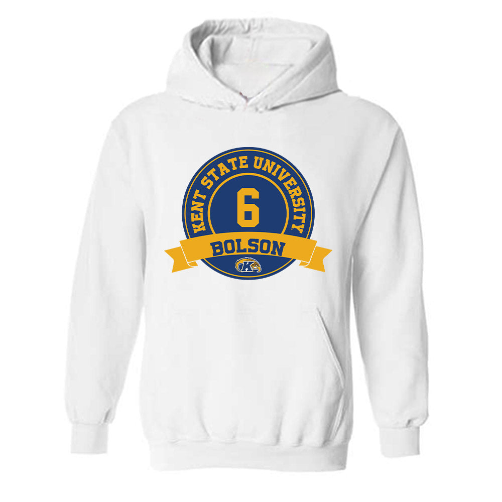 Kent State - NCAA Baseball : Marek Bolson - Classic Fashion Shersey Hooded Sweatshirt-0