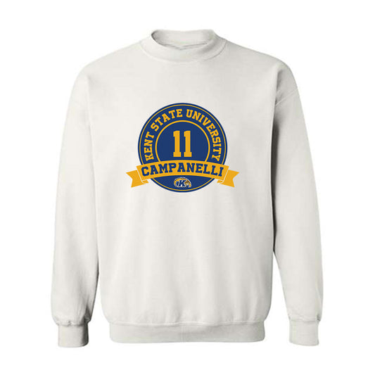 Kent State - NCAA Women's Basketball : Anna Campanelli - Classic Fashion Shersey Crewneck Sweatshirt-0