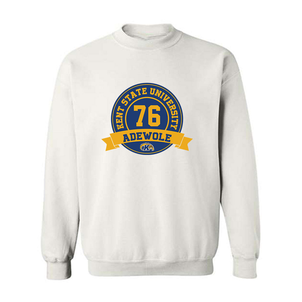 Kent State - NCAA Football : Mofe Adewole - Classic Fashion Shersey Crewneck Sweatshirt-0