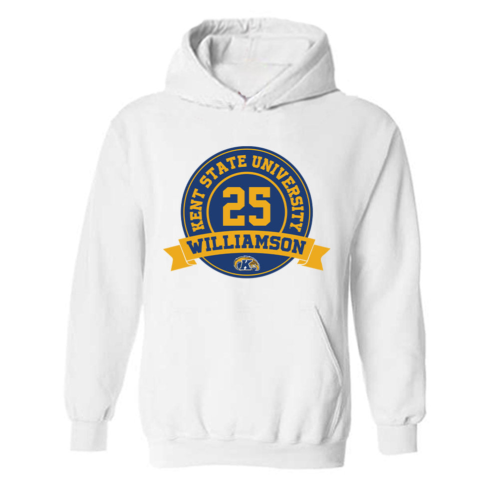 Kent State - NCAA Men's Basketball : Jahari Williamson - Classic Fashion Shersey Hooded Sweatshirt-0