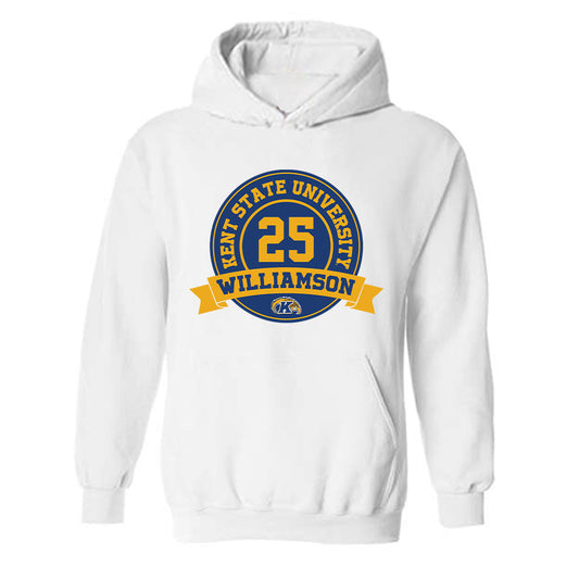 Kent State - NCAA Men's Basketball : Jahari Williamson - Classic Fashion Shersey Hooded Sweatshirt-0
