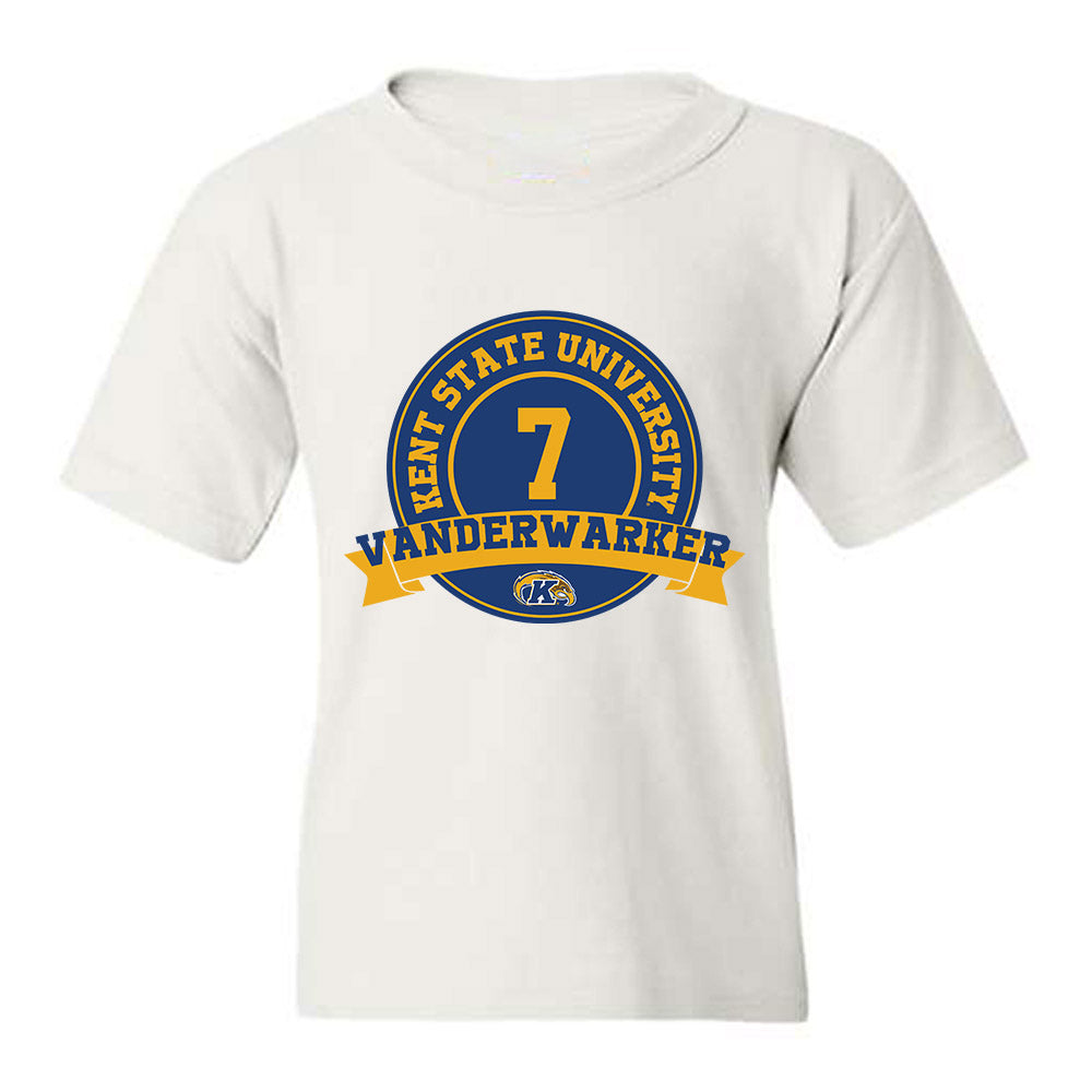 Kent State - NCAA Men's Basketball : Landon Vanderwarker - Classic Fashion Shersey Youth T-Shirt-0