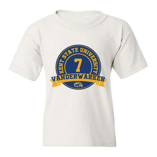 Kent State - NCAA Men's Basketball : Landon Vanderwarker - Classic Fashion Shersey Youth T-Shirt-0
