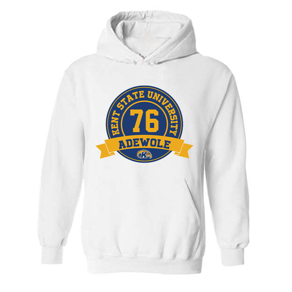 Kent State - NCAA Football : Mofe Adewole - Classic Fashion Shersey Hooded Sweatshirt-0