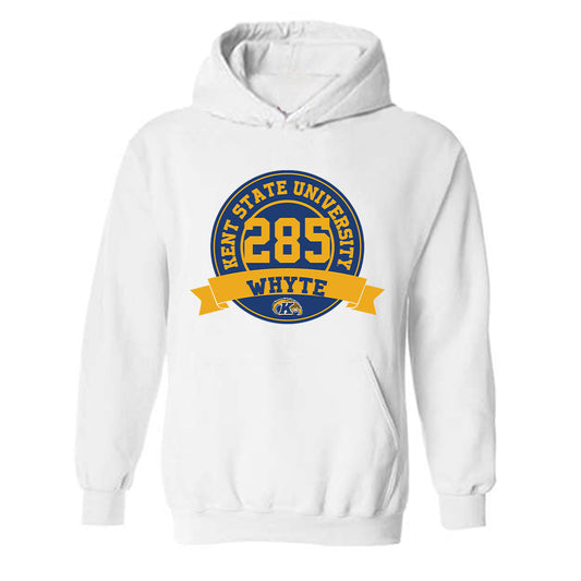 Kent State - NCAA Wrestling : Colin Whyte - Classic Fashion Shersey Hooded Sweatshirt-0
