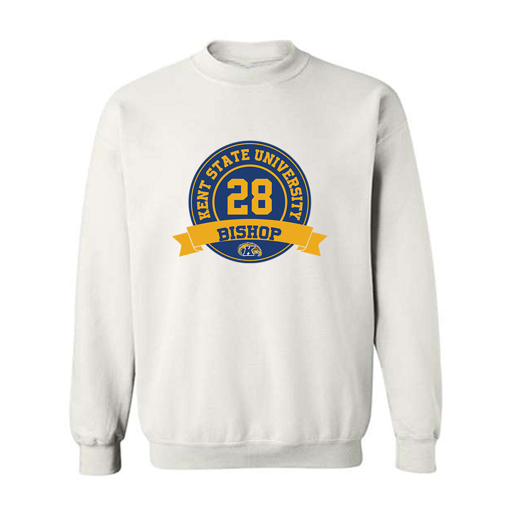 Kent State - NCAA Football : Brodyn Bishop - Classic Fashion Shersey Crewneck Sweatshirt-0